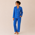 Pijama de dama -  Shoshana Azul Mediterráneo