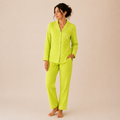 Pijama de dama - Shoshana Verde Manzana