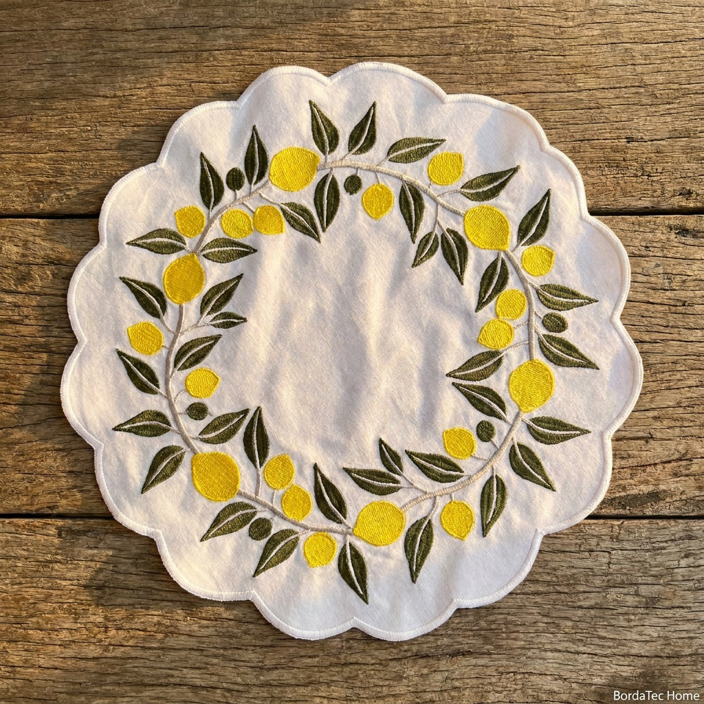 LIMONCELLO | CENTRO DE MESA BORDADO